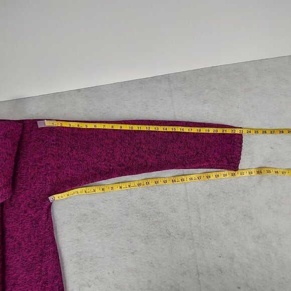 Philosophy Womens Royal Magenta, Black, Cotton Blend, Knit Sweater Plus Size XXL - Picture 9 of 12